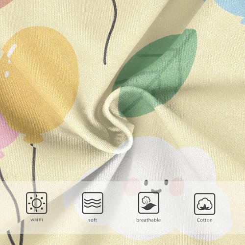 GuoChe Organic Cotton Panties Daily Wear Panties Comfort Underwear for Girls in Sizes 2T,3T, 4T, 5T, 6Y and 8Y3