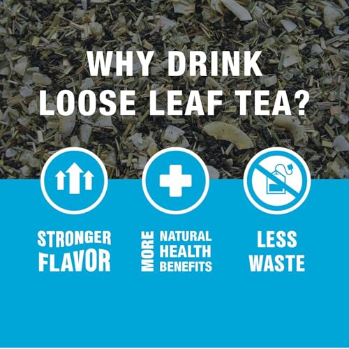 Tiesta Tea - Coconut Breeze, Loose Leaf, Soft Coconut Oolong Tea, Medium-Caffeinated Blend, Makes Hot or Iced & Up to 20-25 Cups, 2oz Resealable Pouch - image 8