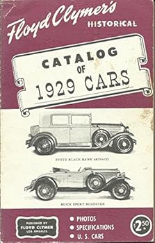 Floyd Clymer's Historical Catalog of 1929 Cars