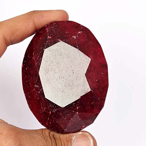 1452 Ct. Natural Blood Red Ruby Oval Shape Faceted Cut Loose Gemstone Huge Size Ruby Loose Gemstone B-4426 #TOP3