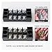 wangkeying 1pcs 45A 600V TB4503 TB4504 TB4505 TB4506 TB4510 TB4512 Dual Row Barrier Screw Terminal Block Strip Wire Connector Wiring Tool(TB4505)