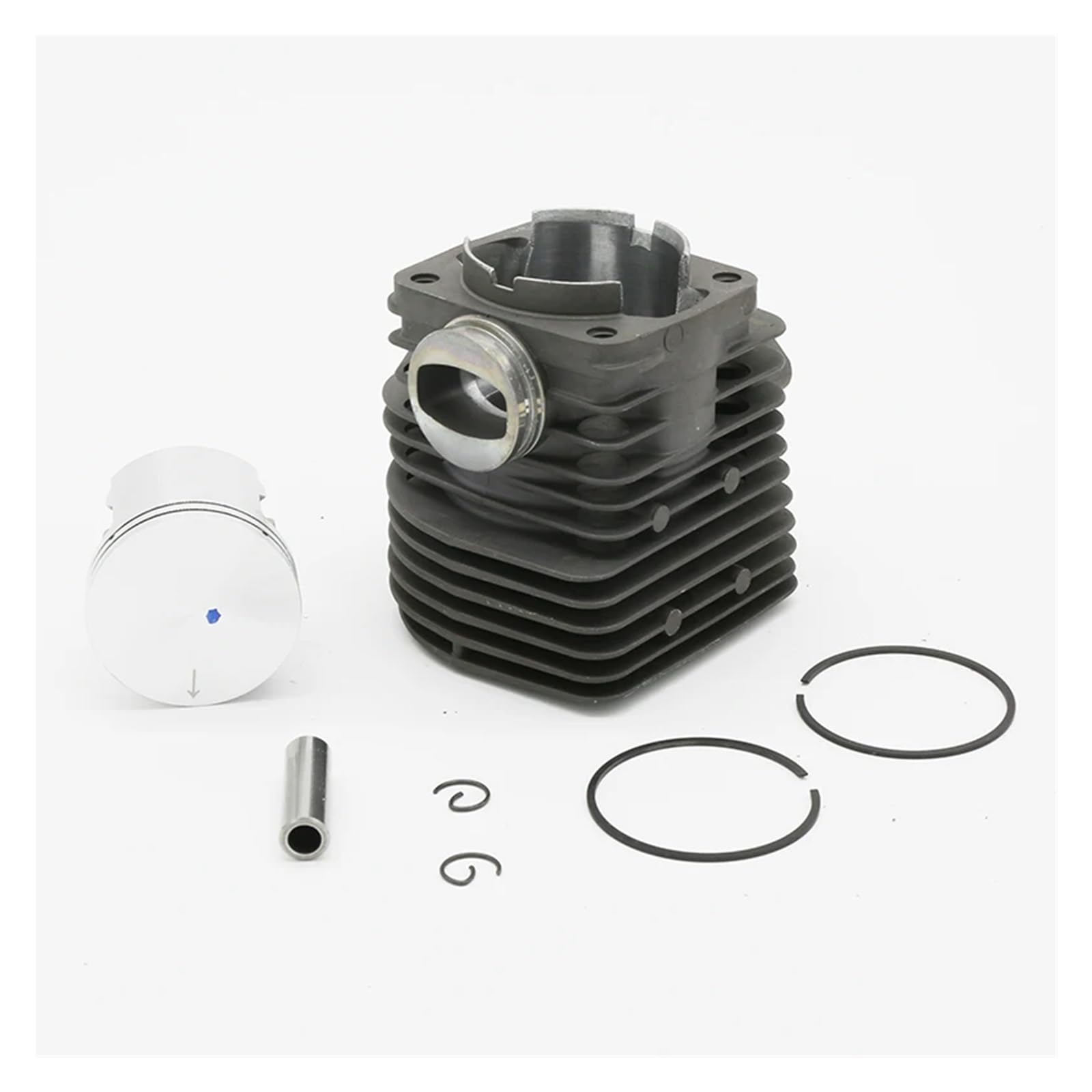 Pistón de cilindro de 46 mm compatible con Stihl FS420, FS420L, FS550, FS550L, FR550, FS, FR 550, herramientas de jardín, cortacésped, repuestos.