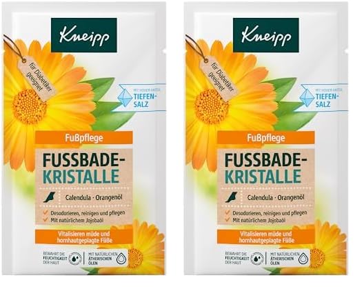 Kneipp Fußbadekristalle, 1 x 40g (Packung mit 2)