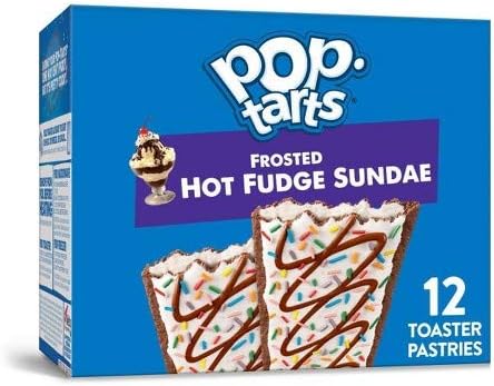PopTarts Breakfast Toaster Pastries, Frosted Hot Fudge