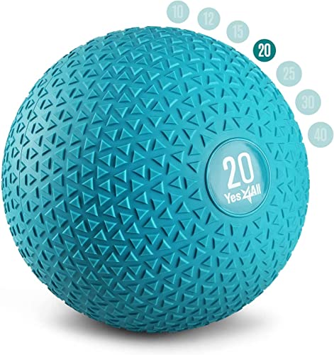 Yes4All WZ48 Slam Balls (Teal) 9kg per allenamento di forza