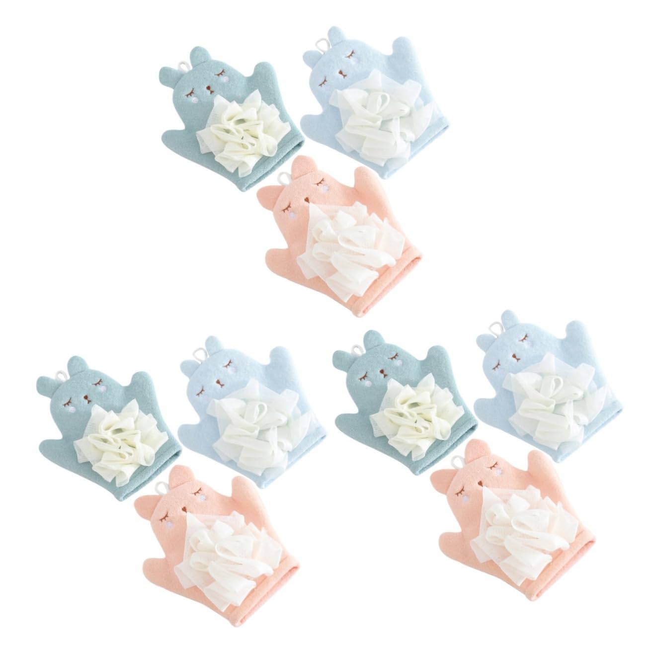 FOMIYES 3 Set Di Guanti Da Bagno Esfolianti Per Il Corpo Guanti Da Bagno Per Spa Guanti Esfolianti Per Un'esfoliazione Delicata E Una Della Bellezza 3 Pezzi*3