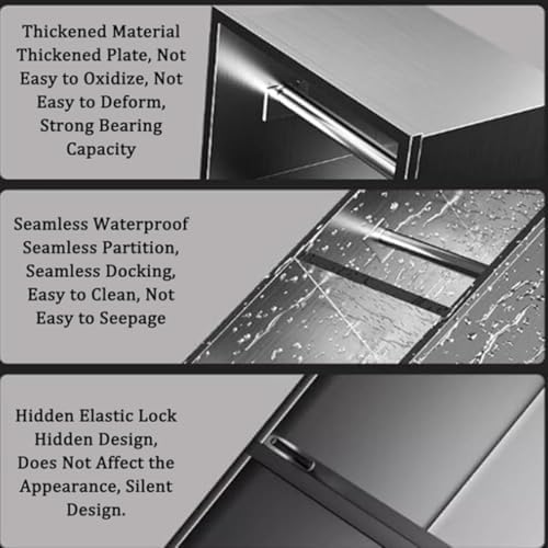 Retractable Shower Niche with Storage Cabinet - Space-Saving Bathroom Organizer for Hotels, Spas, and Public Facilities, Maximizing Storage and Efficiency