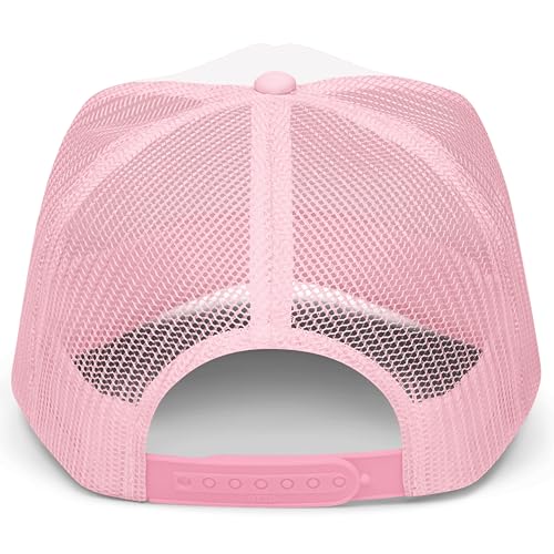 Image of It's Lake Time Summer Classic 5 Panel Foam Front Mesh Snap Back Trucker Hat