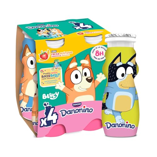 Danonino Bebedino Fresa Plátano 4x100 g