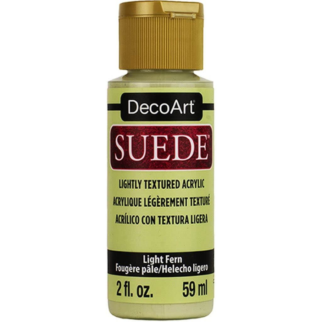 Deco Art Suede Paint 2OZ Light Fern, One Size