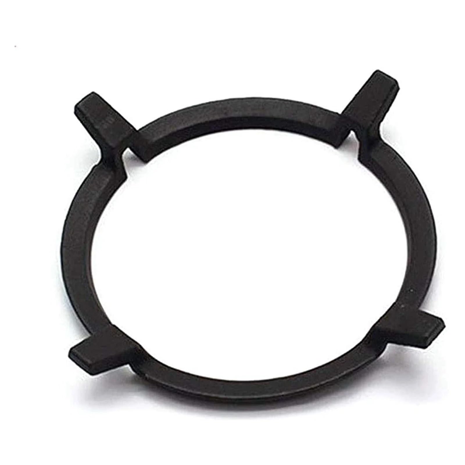 Zovloer Black Carbon Steel Gas Stove Rack Non Slip Pan Stand Wok Ring For Kitchen Cooker