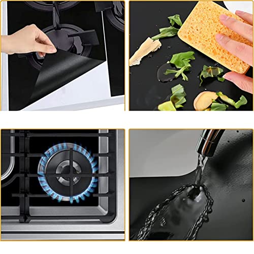 Miniatura 3 de Tissting Cubierta De Limpieza De Estufa 3 Piezas 21.1 X 10.6 Pulgadas 53.6 X 26.9 Cm - Protector Lavable Resistente Al Calor Para Cocina De Gas Hogar Restaurante Oficina