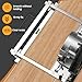 OTQEFTN Woodworking Router Edge Guide Positioning Cutting Board Tool 75cm for Circular Saw, Portable Table Saw Fence Rails for Electricity