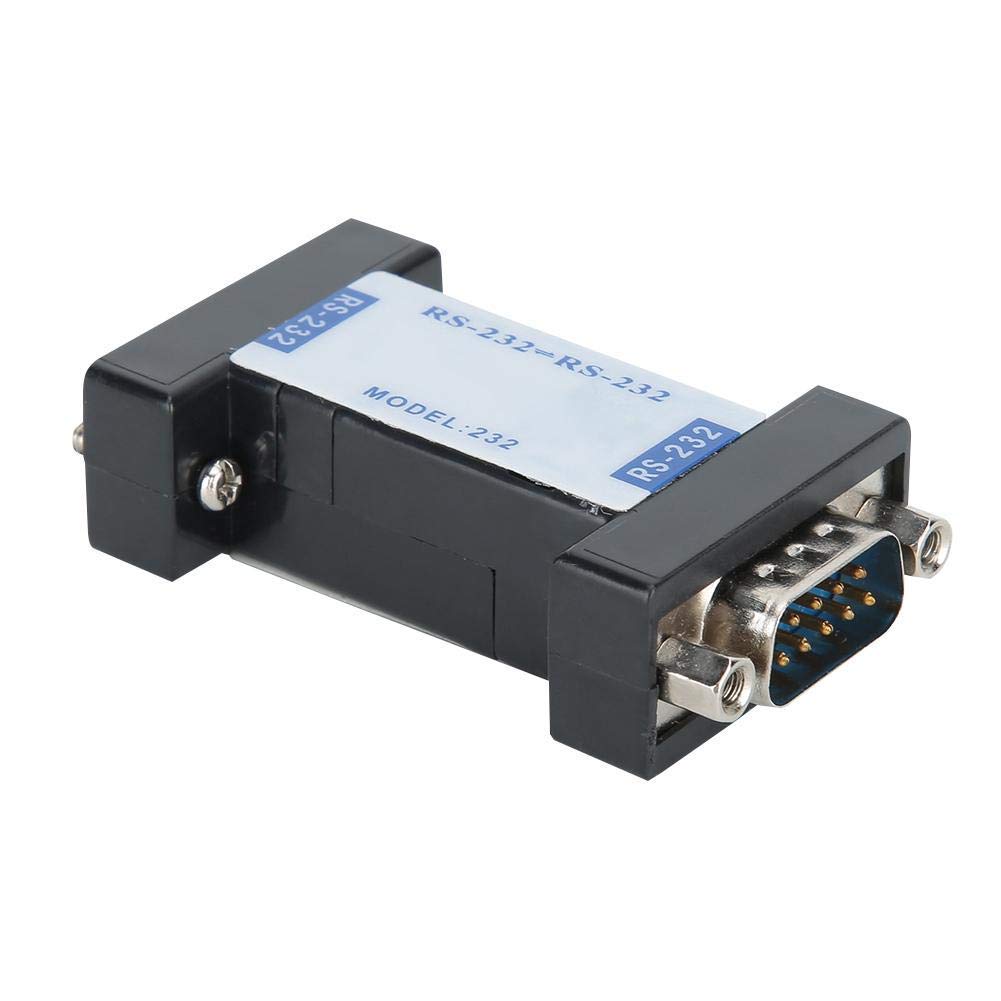 Diyeeni Isolateur électrique Optique RS232 à RS232 pour Port série DB9 Adaptateur d'interface isolé RS232