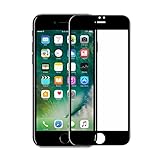 iClever iPhone 7 Screen Protector with 3D Curved Edge with Anti-scratch,Color Black