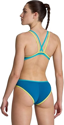 Miniatura 2 de Arena Traje de baño con espalda cruzada doble para mujer