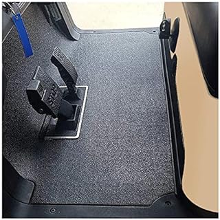 10L0L Golf Cart Full Coverage Floor Liner Mat for Club Car Precedent G&E 2004 up/Onward & Tempo/Villager & V4L, Non Slip Odorless Replacement Floor Mat OEM# 102504801 (Improved Version)