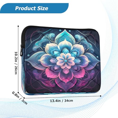 Funda Mandala Purple Blue para portátiles 13-14 pulgadas miniatura 3