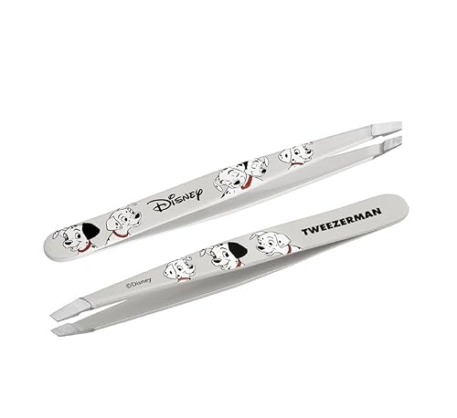 Miniatura 8 de Tweezerman Exclusivas pinzas inclinadas de glicina morada, pinzas para depilación, acero inoxidable