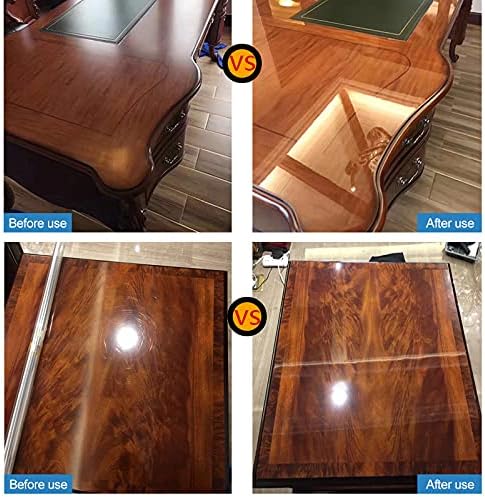 Miniatura 3 de VALINK Película protectora transparente autoadhesiva para mesa, protector de pared contra salpicaduras de cocina, adhesivo transparente a prueba de