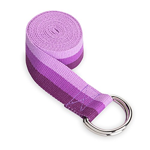 Sangle de yoga en coton naturel Gaiam une texture douce et résistante
