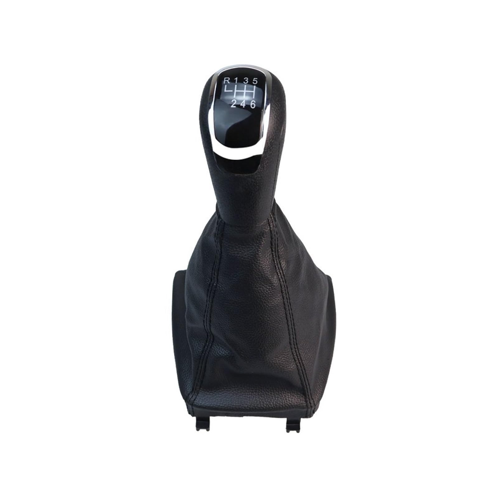 AMYALIN Car Gear Shift Knob for Skoda for Superb MK2 2008-2012 Manual Gear Shift Knob Shifter Lever Head Vehicle Replacement Parts(for 6 Speed)