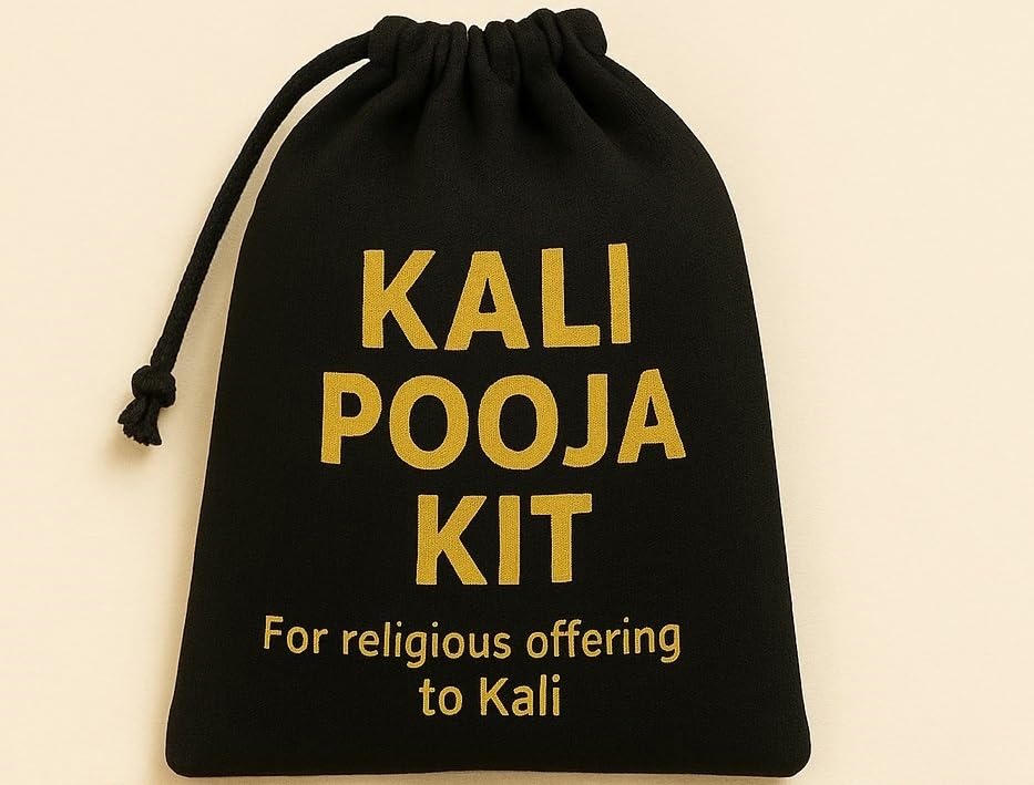 Kali Pooja Kit with 11 Traditional Items, Religious Offering Set-image-37