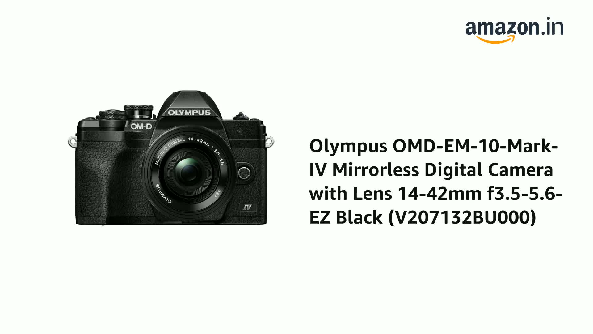 Buy Olympus OMD-EM-10-Mark-IV Mirrorless Digital Camera with