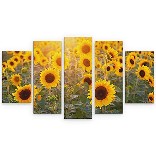 Quadro Decorativo Girassol em Mdf