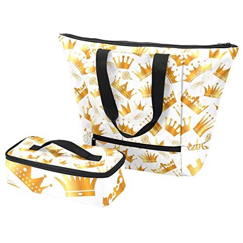 Sac fourre-tout boîte à déjeuner et sac isotherme voyage école multicolore