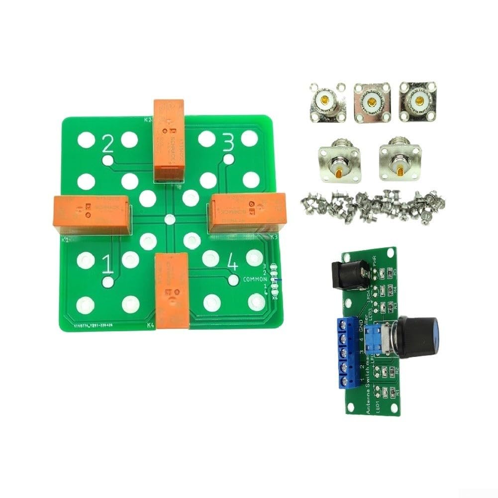 4:1 Commutateur d'antenne PCB Métal 3000 W PEP Compact (C)