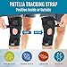 BioSkin Wraparound Patella Stabilizer Knee Brace for Patellofemoral Pain, Patella Tracking Disorders, Dislocation, and Subluxation, Left or Right Kneecap Tracking (M)