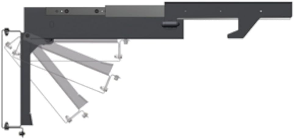 MORryde TV40010H Slide-Out and Flip Down Ceiling TV Mount