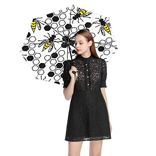 Parapluie en caoutchouc noir robuste et durable contre le vent