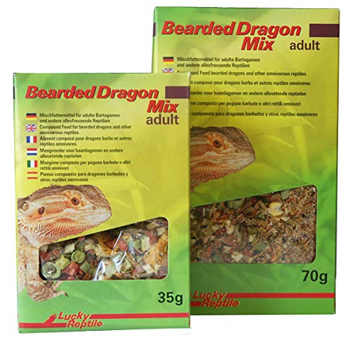 Lucky Reptile Bearded Dragon Mix Adult 35 g, voer voor volwassen bartagames en andere reptielen - Afbeelding 4