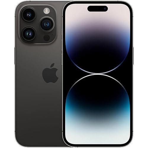Apple iPhone 14 Pro, 128GB, Space Black for T-Mobile (Renewed)