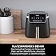 Ninja PRO Air Fryer Heißluftfritteuse, 4,7L Airfryer, Einzelkorb-Heißluftfritteuse, 4-in-1, für 1-2 Portionen, Digital, Kochen aus dem Gefrorenen, Antihaft-Schublade & Crisper Korb, Schwarz AF140EU