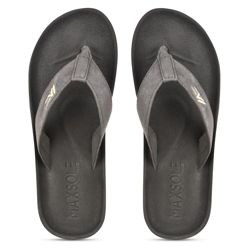 MAXSOLE Soft Slipper Flip-Flop Slides and House Slipper for Mens (B0C6MFQ3QV) Amazon Price History, Amazon Price Tracker