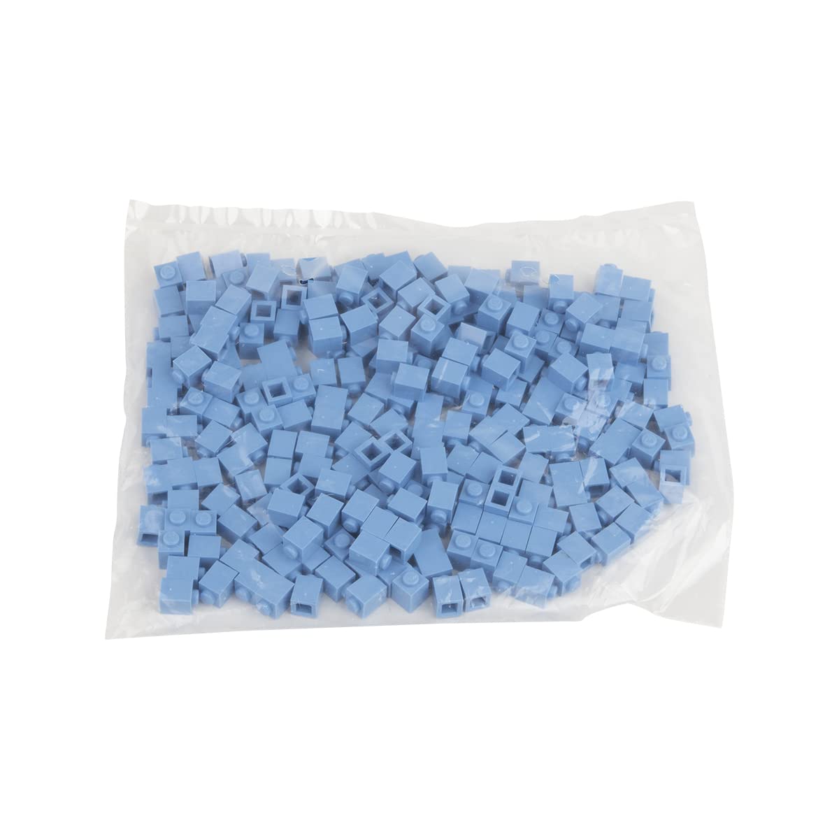 1000 Mattoncini 1x2 Colore Azzurro 890 – Q-bricks Compatibili Con I Principali Mattoncini Da Costruzione