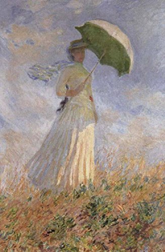 Layd with Parasol,Claude Monet,60x40cm