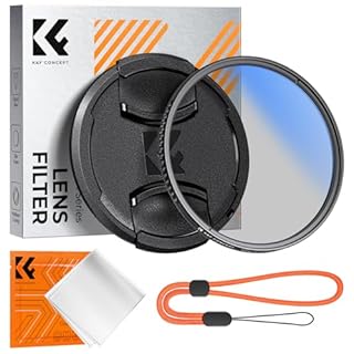 K&F CONCEPT Nano-Klear 67mm Filtro Polarizzatore Circolare con Tappo + Un Panni di Puliziaper per Obiettivo Fotocamera, Ultra Sottile CPL Filtro in Vetro Ottico con Nano Rivestimento a 18 Strati
