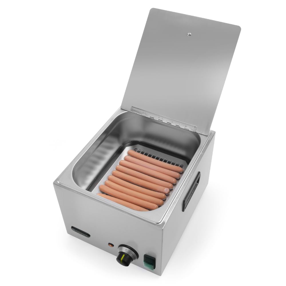 MBH Würstchenwärmer 10L Hotdogs aus Edelstahl