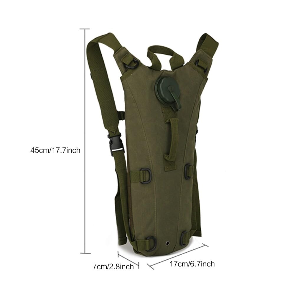 Mochila de hidratación al aire libre, mochila para correr con burbuja de agua de 3 L, Hydro Water Daypack para ciclismo y senderismo