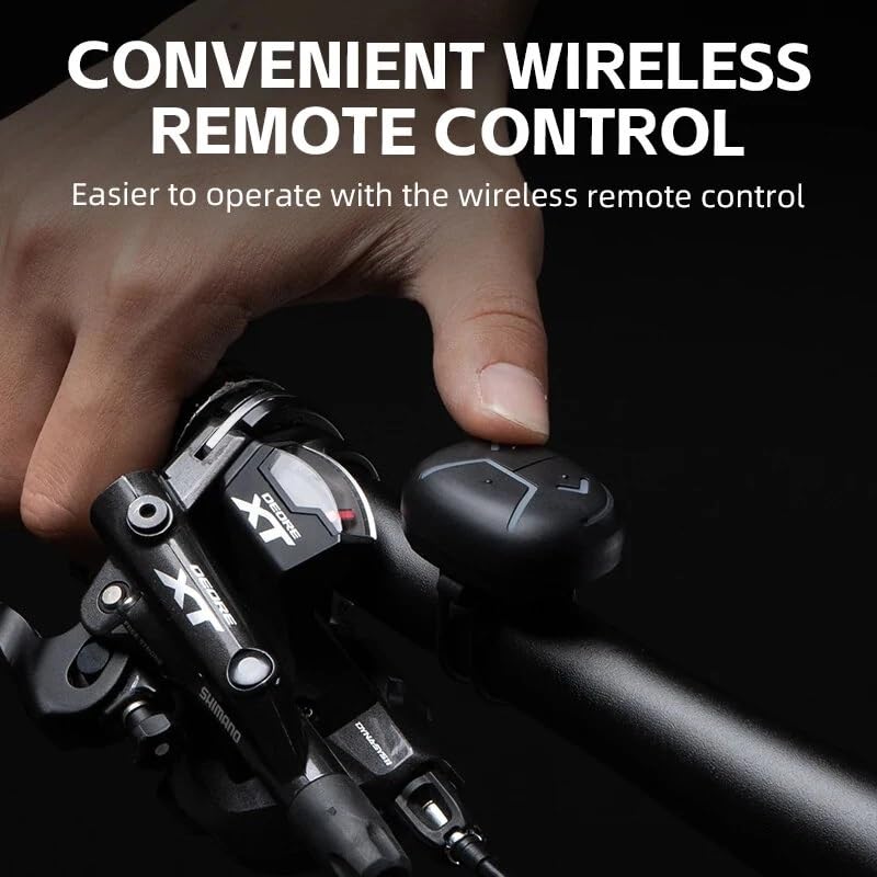 Feu arrière de vélo intelligent USB-C étanche IPX6 avec capteur de frein