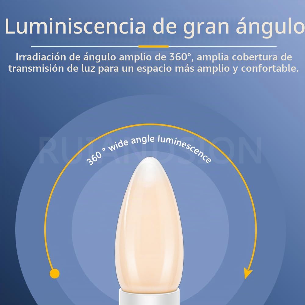 Ruiandsion G9 Bombilla LED regulable 2200k blanco cálido 220-240 V 4 W 4 filamentos LED G9 bombilla doméstica equivalente a 40 W lámpara halógena para interior plafón con suspensión (10 unidades)