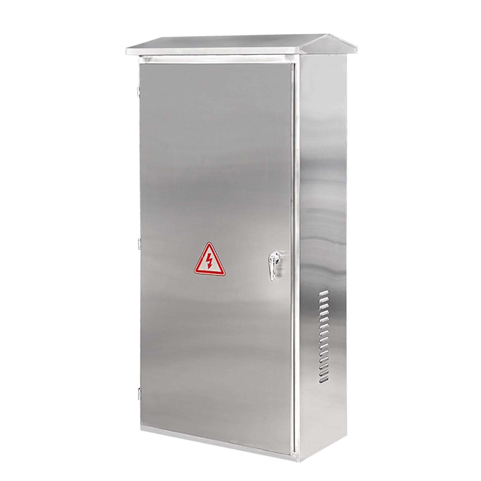 Armario Electrico de Acero Inoxidable 304, Caja Estanca Exterior Electrica IP65, Caja Distribucion Electrica en Suelo con Placa de Montaje