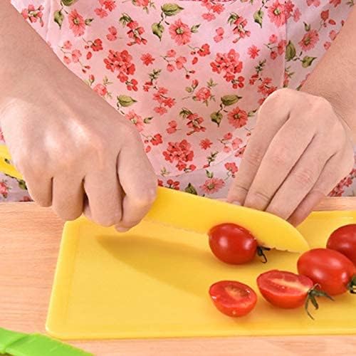 Set Cuchillos Cocina 5 Piezas Plástico Seguro para Niños miniatura 6