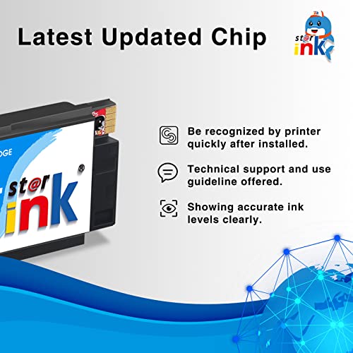 Starink 950Xl 951Xl Combo Ink Cartridges Compatible Replacement For Hp 951 950 For Officejet Pro 8600 8610 8620 8630 8625 8615 8100 8640 Printer(Black Cyan Magenta Yellow) 4-Pack #TOP2