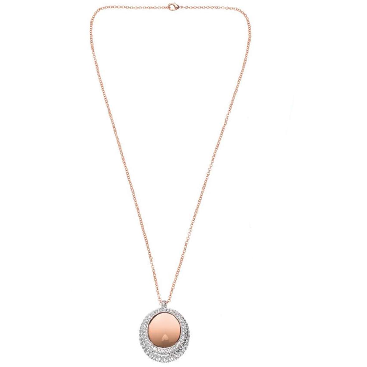 OTTAVIANI Collana da Donna Bronzo Oro Rosa 500454C