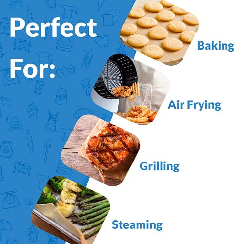 Reli. 500 Pcs Parchment Paper Sheets, Bulk | 12X16 In. | Brown Parchment Sheets/Baking Paper | Non-Stick, Pre-Cut Pan Liners | Brown | Parchment Paper Sheets For Baking, Air Fryer, Grilling #TOP3